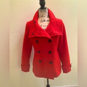 H&M Coat tangerine six, size 6